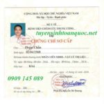 chứng chỉ xoa bóp bấm huyệt