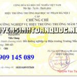 Hiệu trưởng mầm non