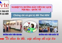 Khóa học Nghiệp vụ Hướng dẫn viên du lịch Đào tạo chứng chỉ hướng dẫn viên du lịch
