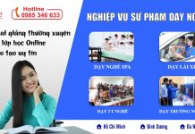 Nghiệp vụ sư phạm dạy nghề