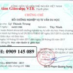 chung chi tu van du hoc