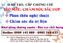 Học ngành Tạo mẫu và Chăm sóc Sắc đẹp