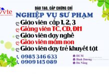 Đào tạo, cấp chứng chỉ Nghiệp Vụ Sư Phạm hoc nghiep vu su pham