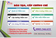 Đào tạo, cấp chứng chỉ Nghiệp vụ Mầm non