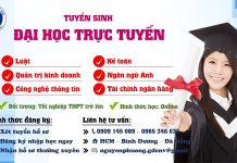 Tuyển sinh Đại học Trực tuyến