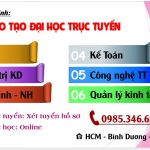 tuyen sinh dai hoc truc tuyen