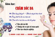 Khóa học Chăm Sóc Da chuyên nghiệp